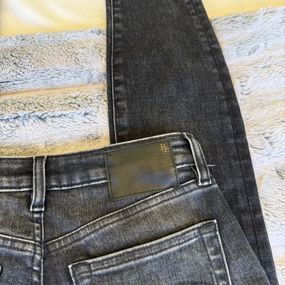 R13 Alison Skinny Black Jeans - Picture 7 of 7
